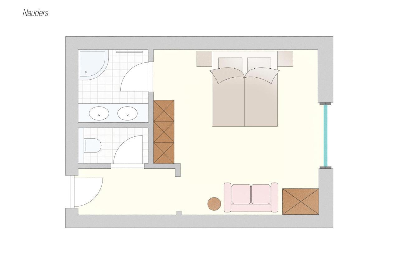 Hotel Schwarzer Adler Nauders Luaran gambar